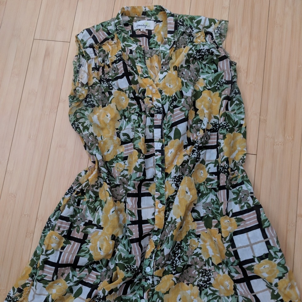 Anthropologie tunic tank